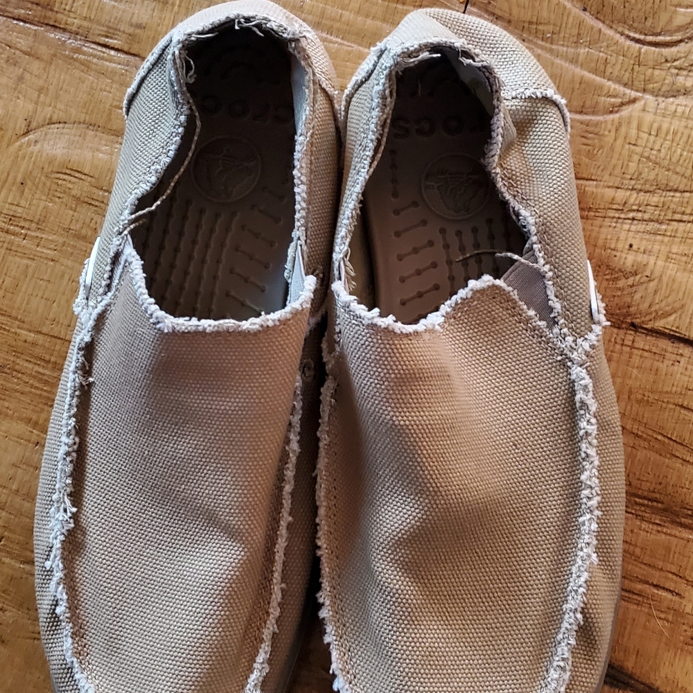 Mens canvas Crocs